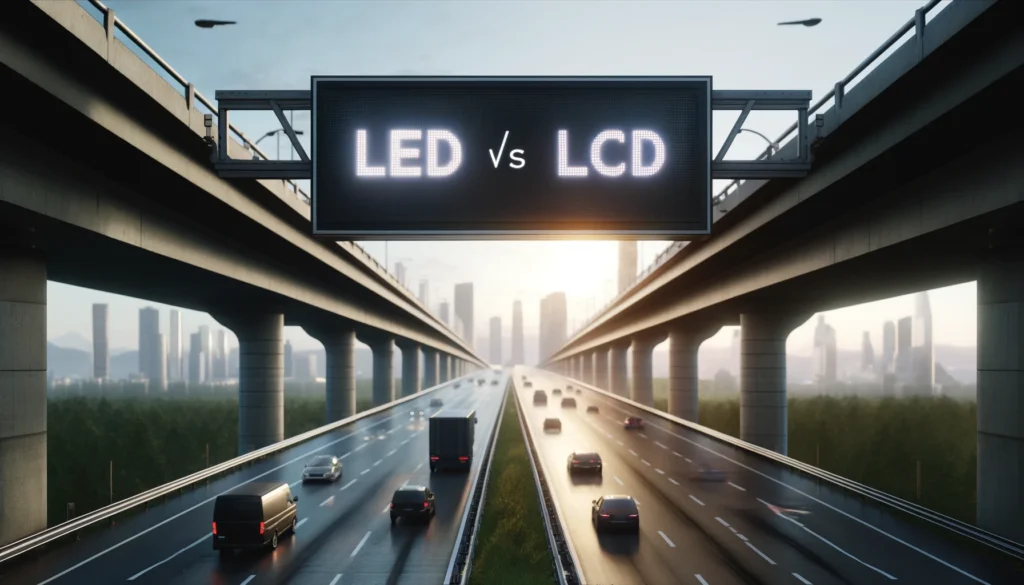 Tipos de Displays Usados em Painéis Fixos: LED vs. LCD