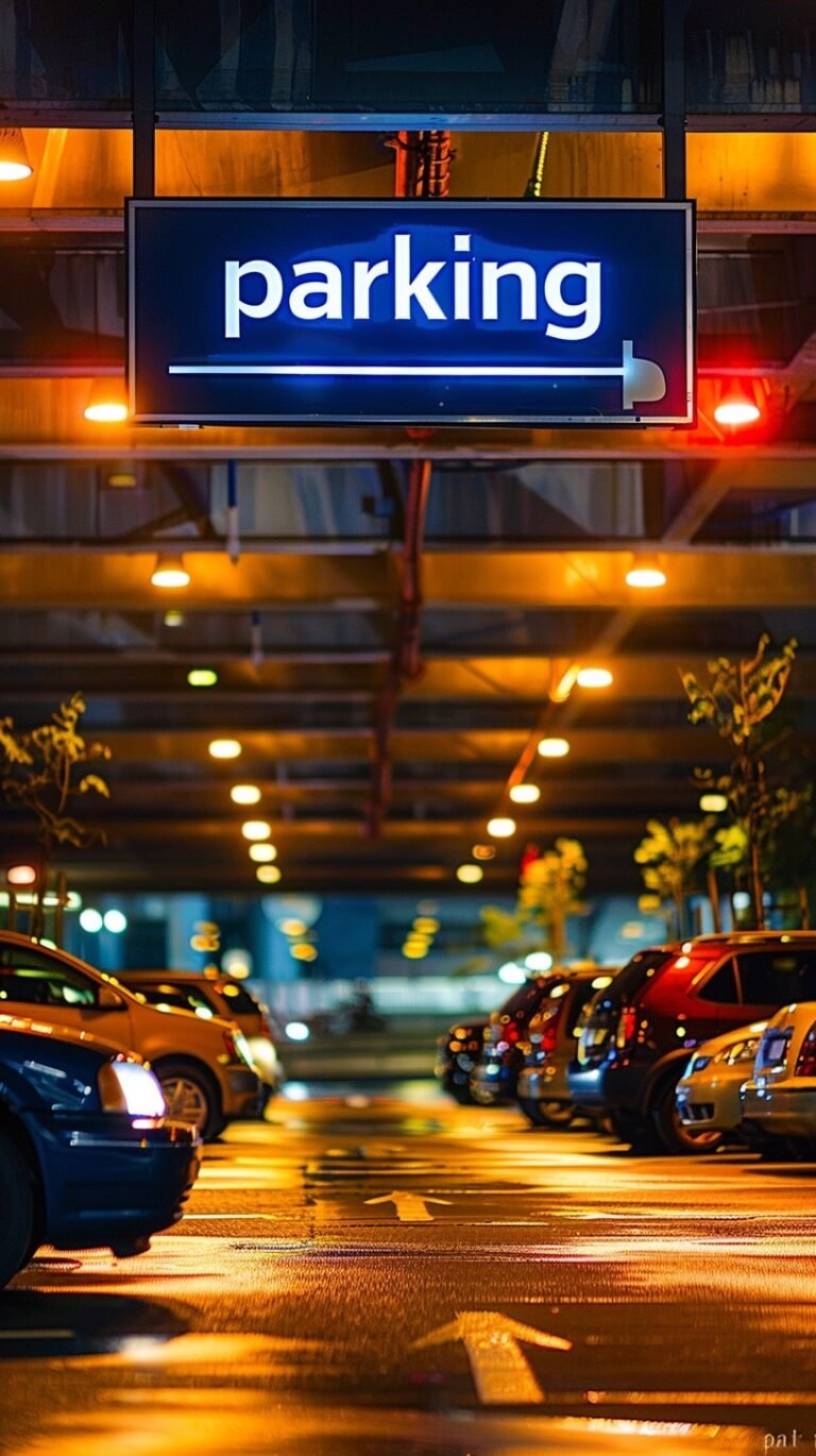 placa de estacionamento