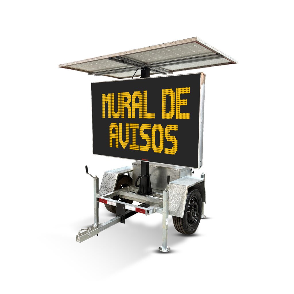 painel de mensagem variável móvel